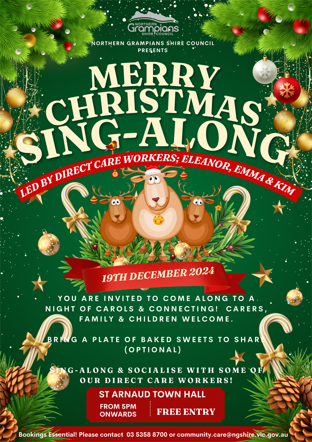 Green Christmas Party Flyer St Arnaud.png